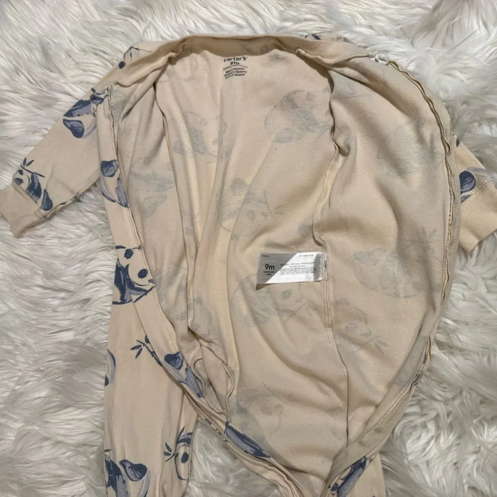 Carter’s Baby Boy 9M 2 Pack Panda‎ Koala Footed Zip Sleepers